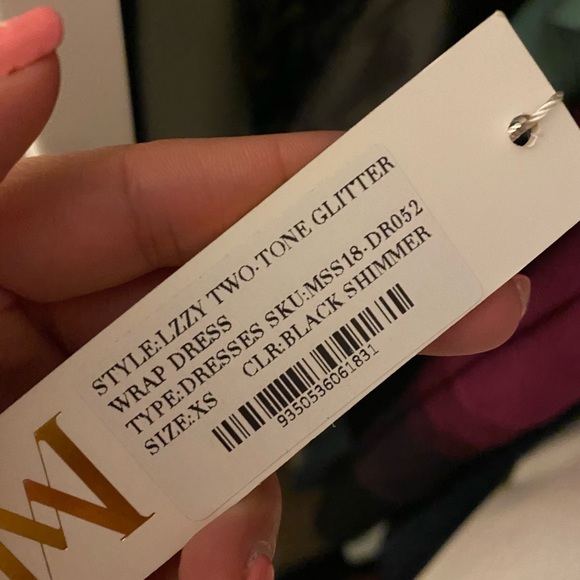 Meshki Izzy Two Tone Mini Dress XS - Picture 5 of 5